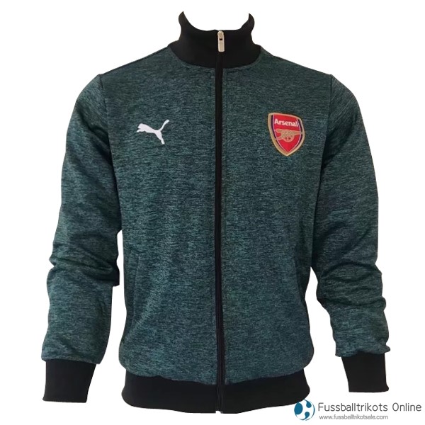 Arsenal Sweatjacken 2017-18 Grün Fussballtrikots Günstig